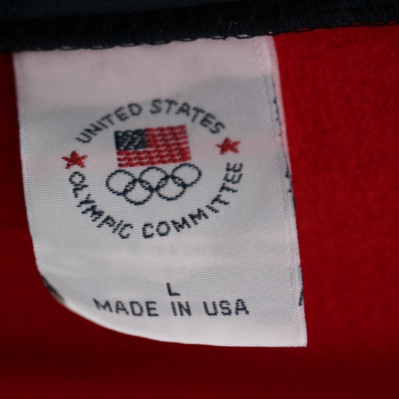 USA Olympic Half-Zip Sweatshirt - Picture 3 of 4